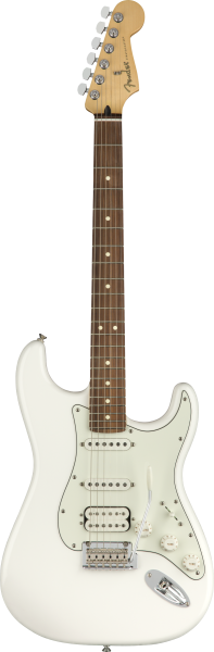 Player Stratocaster® HSS, Pau Ferro Fingerboard, Polar White
