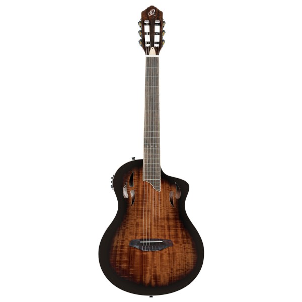 ORTEGA TourPlayer DeLuxe Nylon String Gitarre 6 String - Acacia Burst