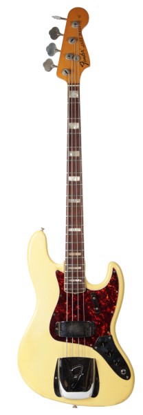 Fender Jazz Bass Olympic white 1973