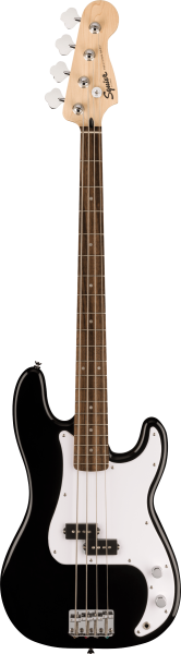 Squier Sonic® Precision Bass®, Laurel Fingerboard, White Pickguard, Black