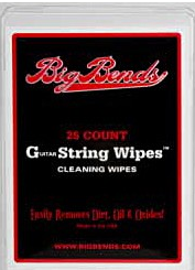 Big Bends Guitar String Wipes 25
