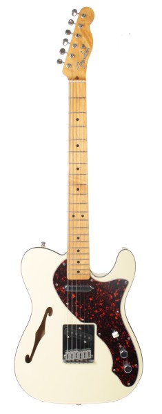 Fender USA 'Tele-bration' Ltd. Modern Thinline Telecaster Olympic White (Used)