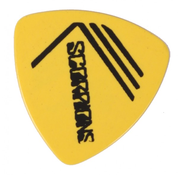 Picks Scorpions Triangle Gelb/Schwarz