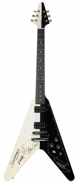 Gibson Flying V Rudolf Schenker CS (signed by Scorpions)